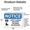 Signmission 12 in Height, 18 in Width, Vinyl Decal, Rectangle OS-2PACK-NS-D-1218-L-18163 - alternate 6
